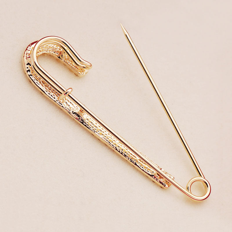 Rhinestone Anti-exposure Brooch