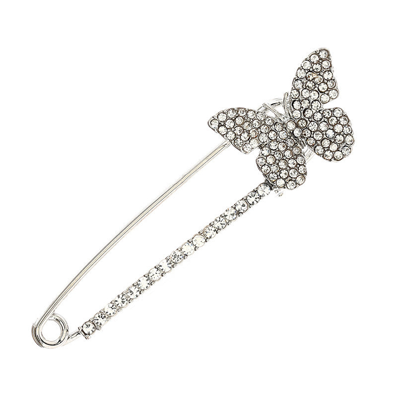 Rhinestone Anti-exposure Brooch