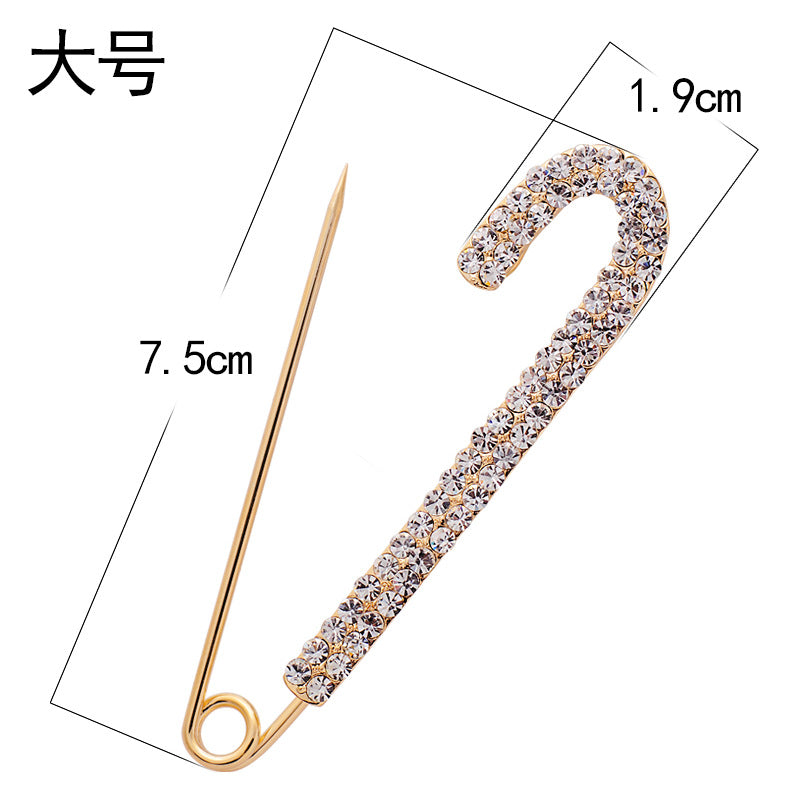 Rhinestone Anti-exposure Brooch