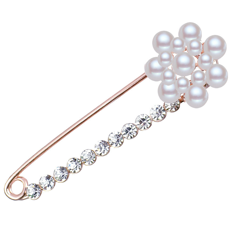 Rhinestone Anti-exposure Brooch