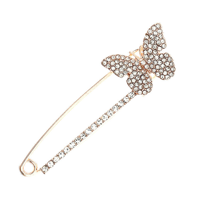 Rhinestone Anti-exposure Brooch
