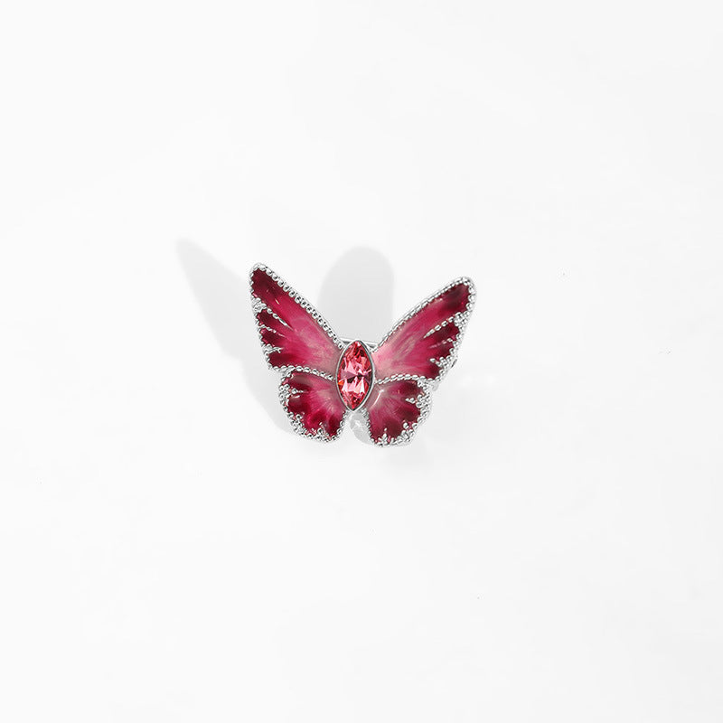 Broche te mariposa te esmalte