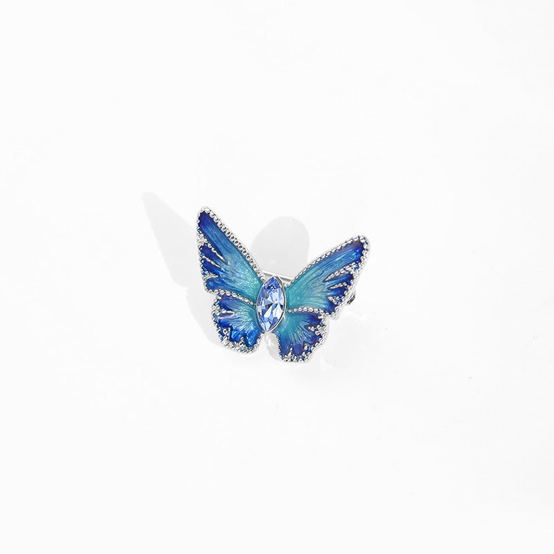 Broche te mariposa te esmalte