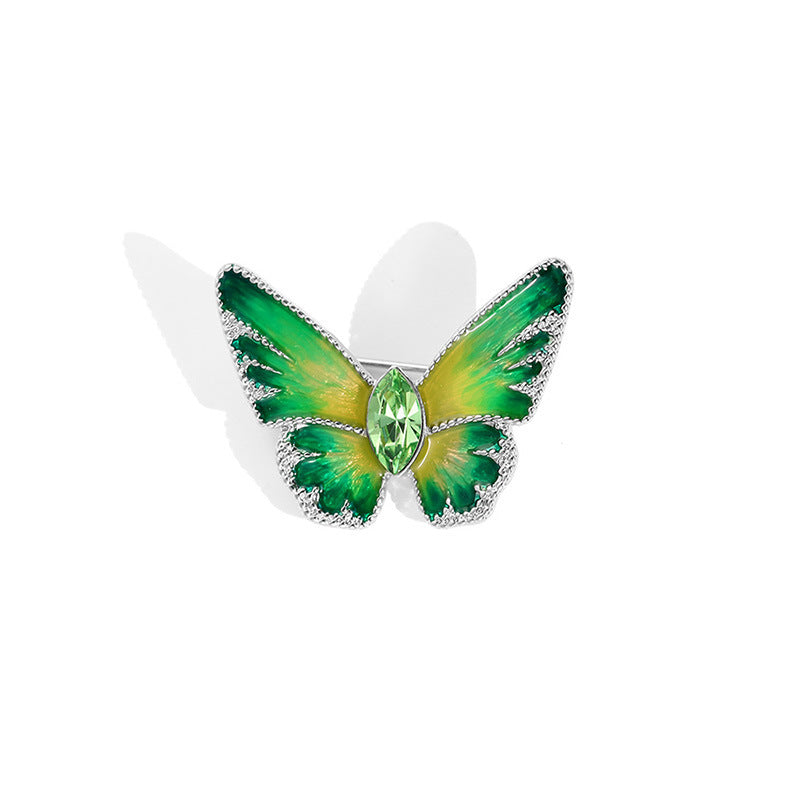 Broche te mariposa te esmalte