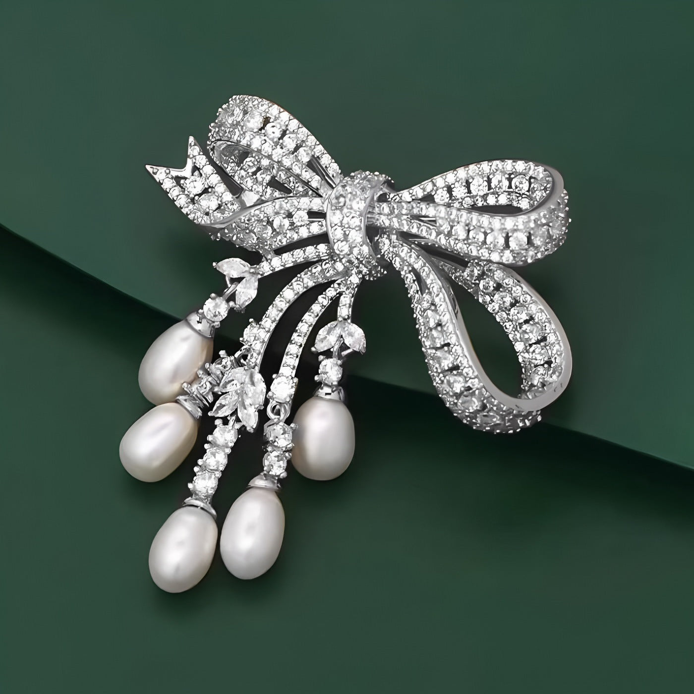 Broche de borla de arco