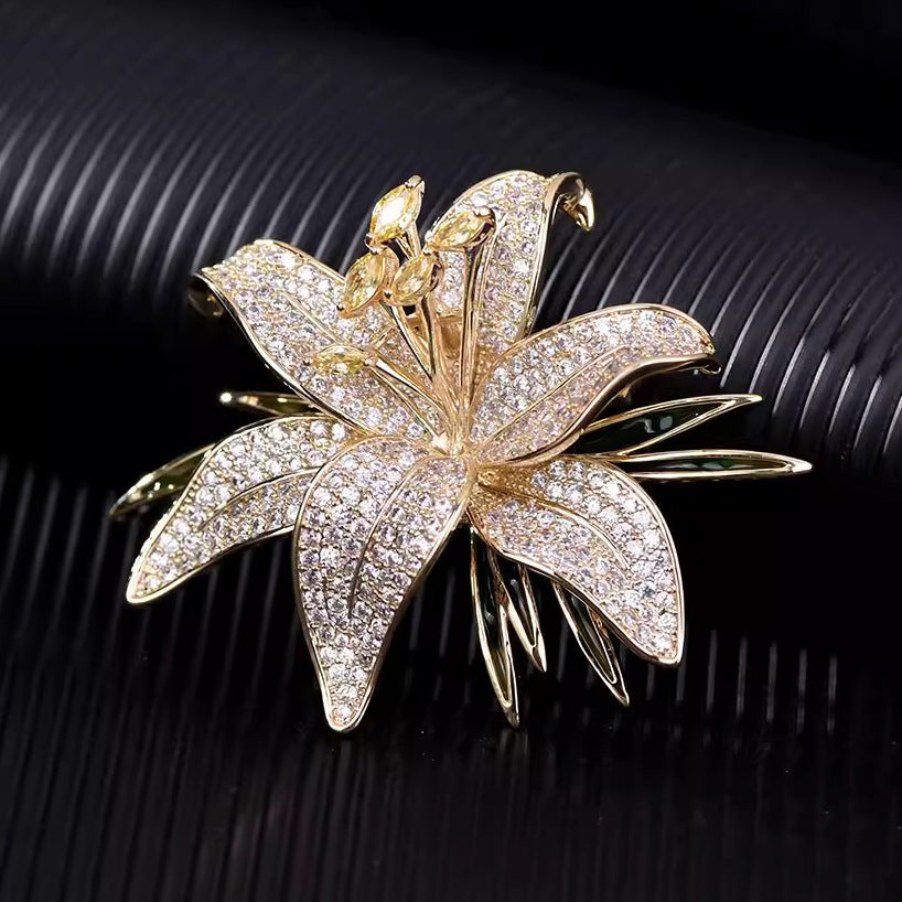Lily Brooch