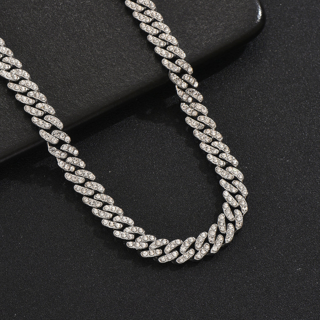 Original niche men's diamond necklace