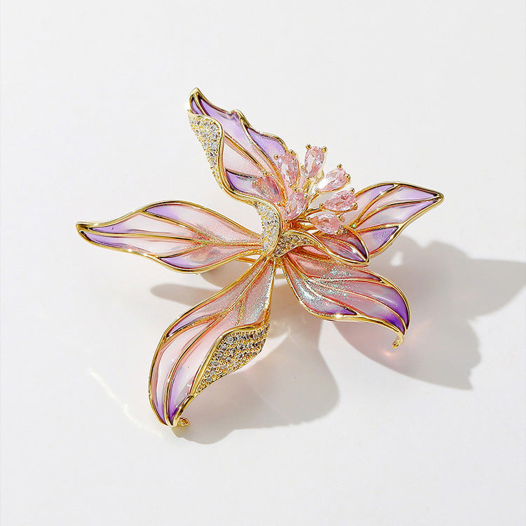 Iris Brooch