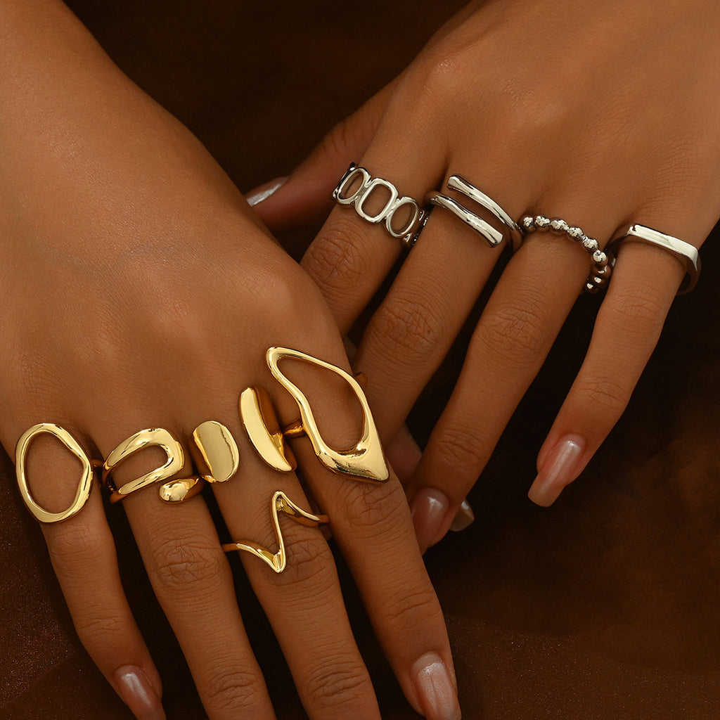 Fashion open adjustable ring personalized ring