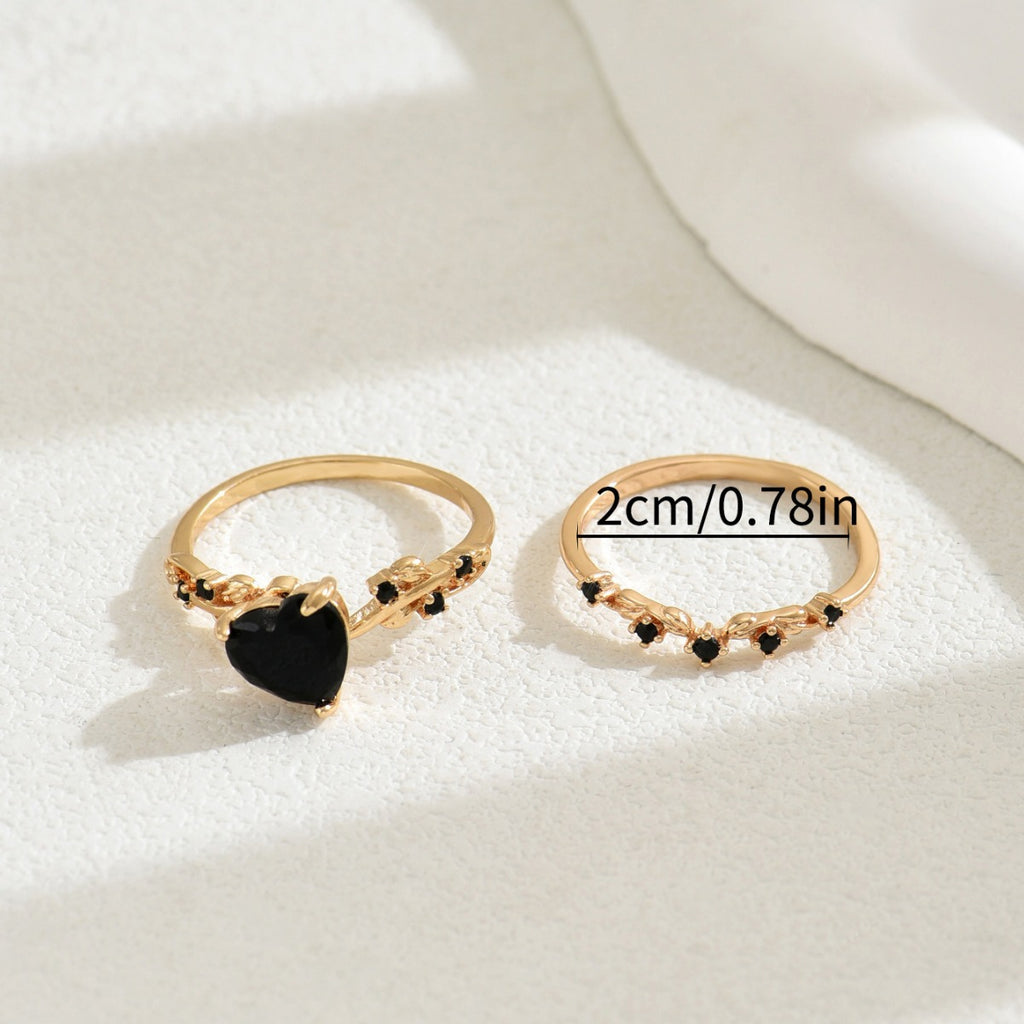 heart-shaped ring