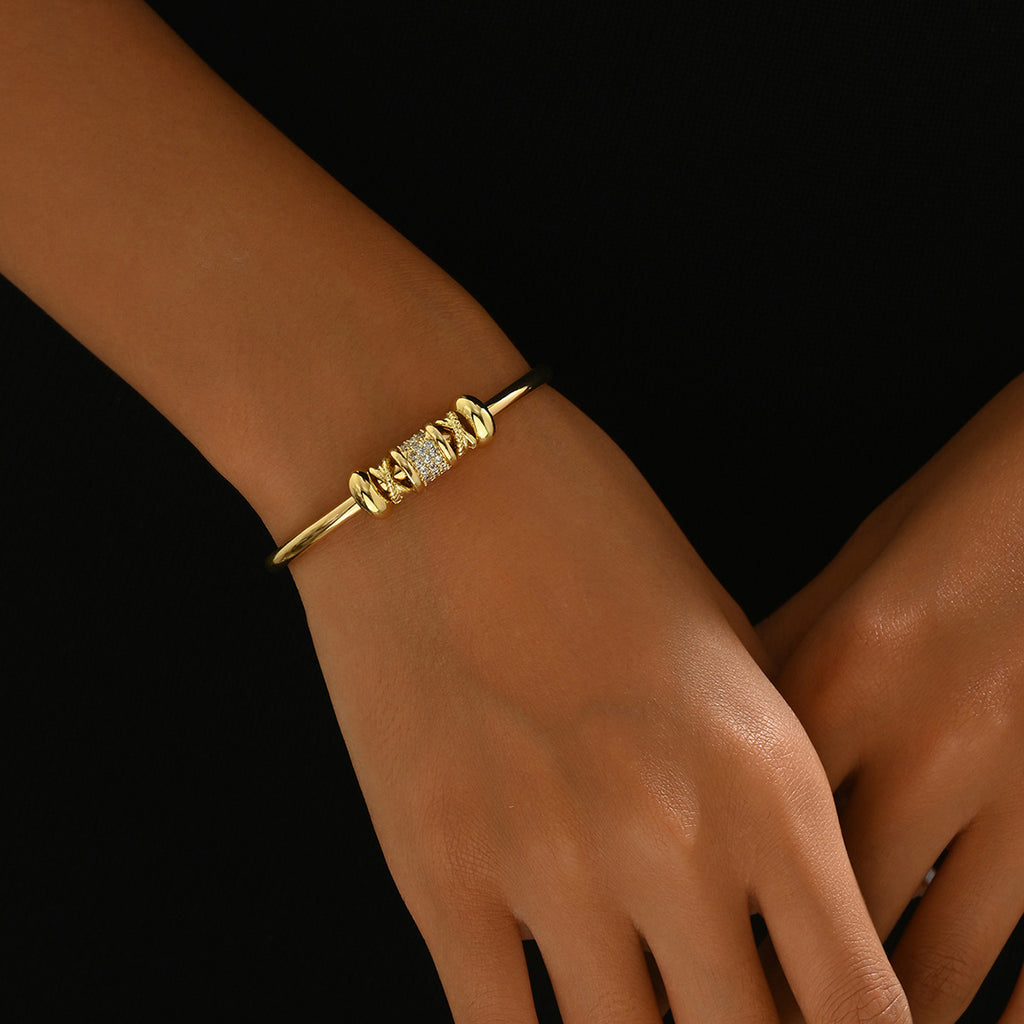 Geometric high-end bracelet