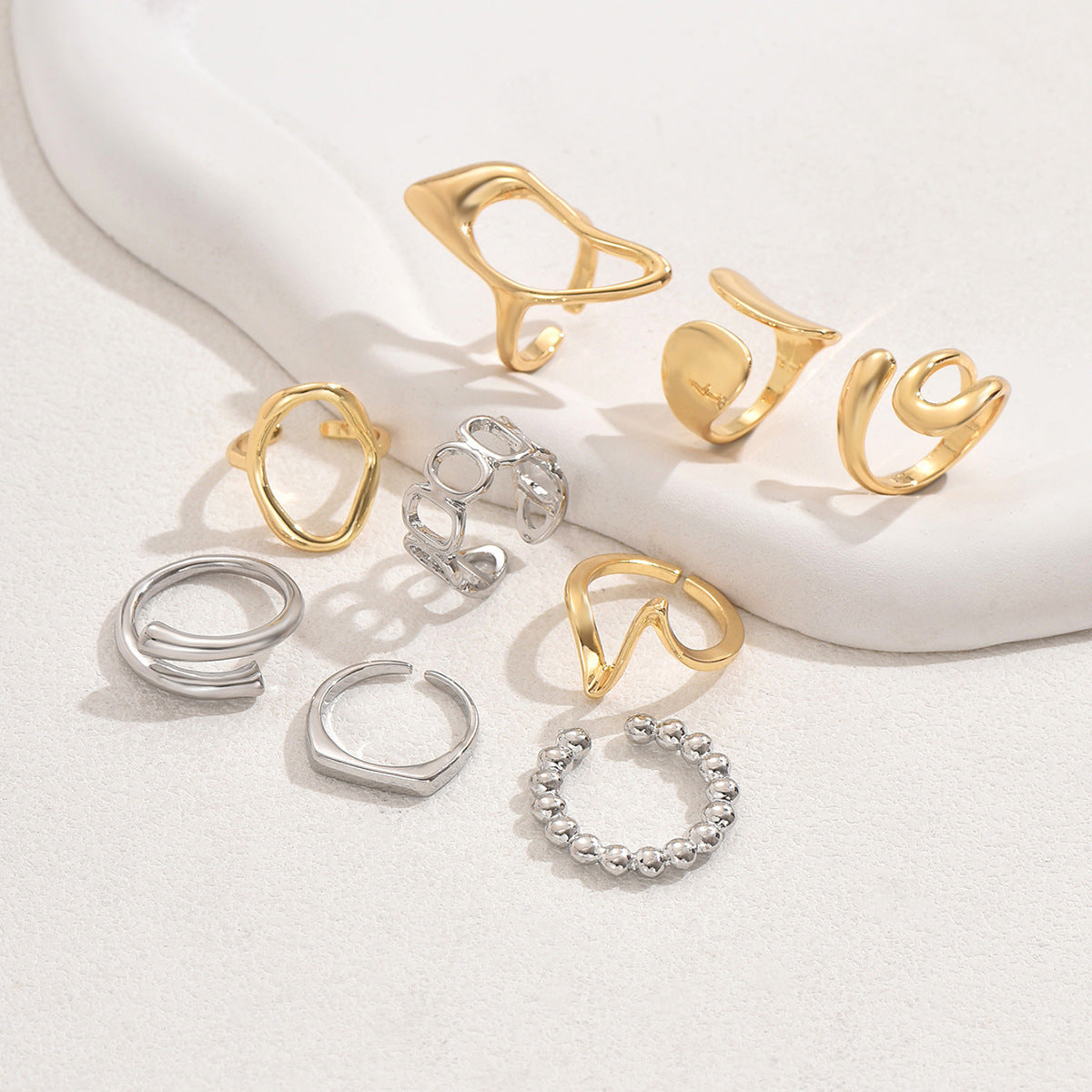 Fashion open adjustable ring personalized ring