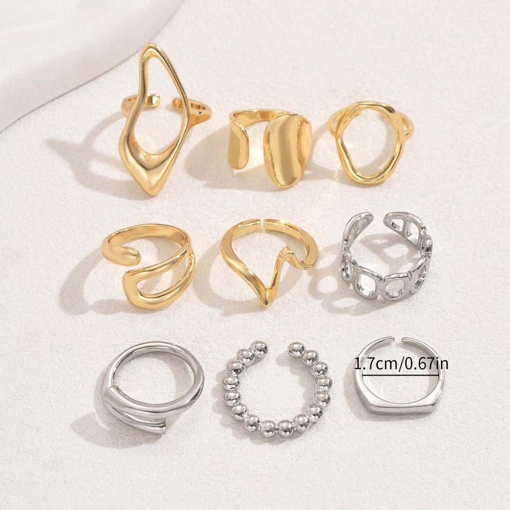 Fashion open adjustable ring personalized ring