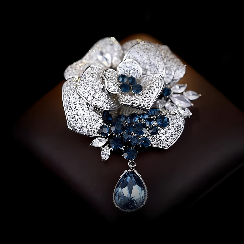 Rose brooch