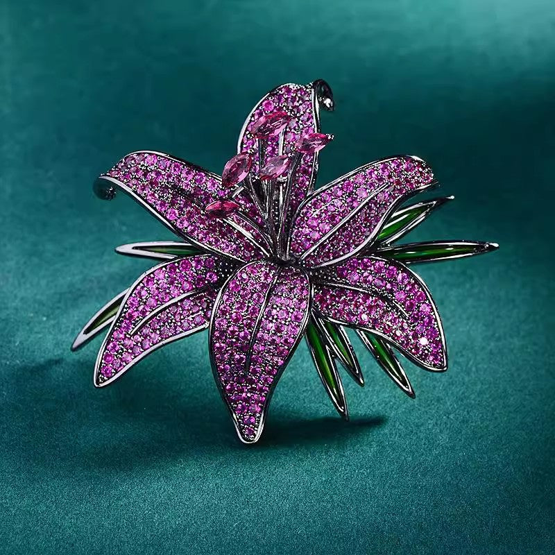 Lily Brooch