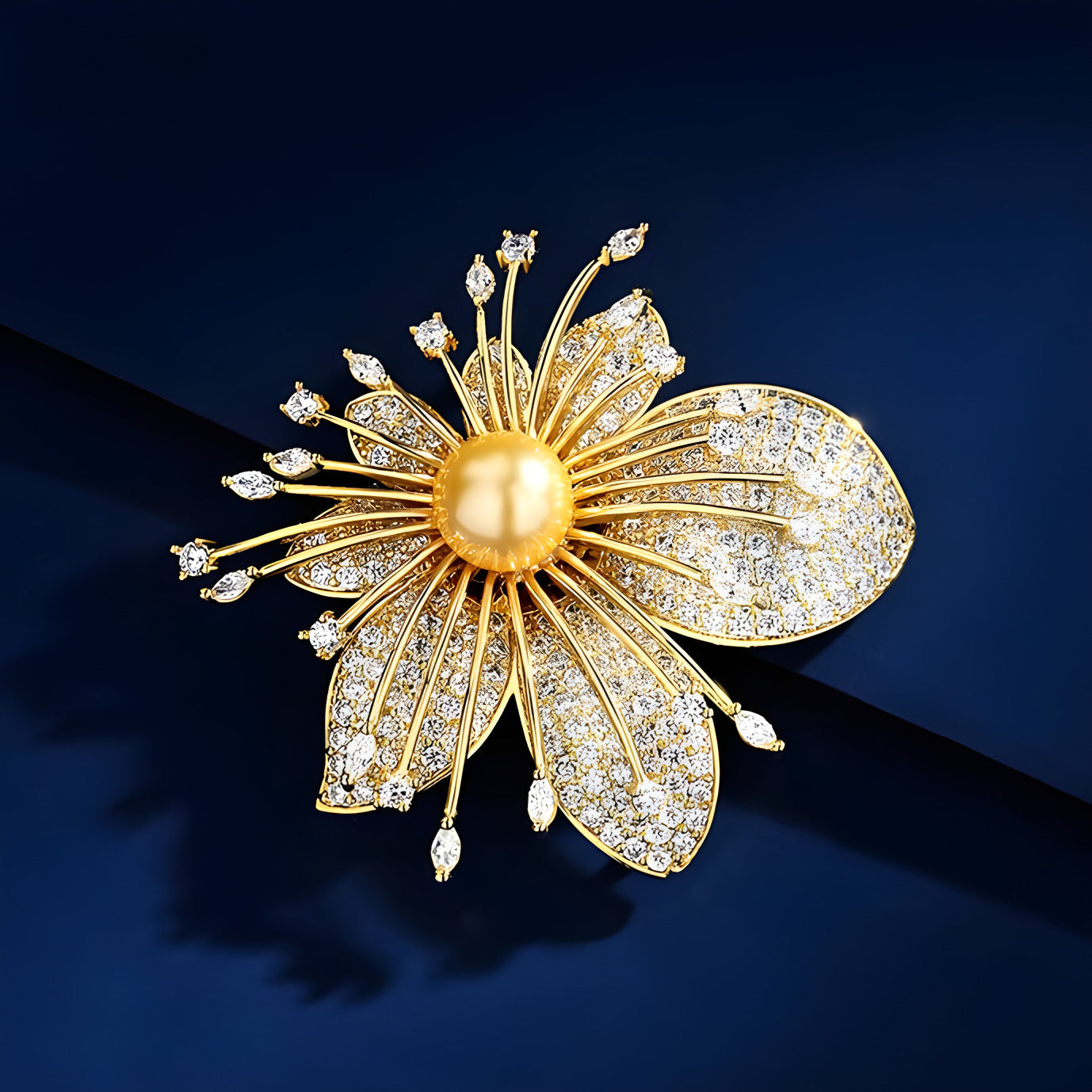 Flower brooch