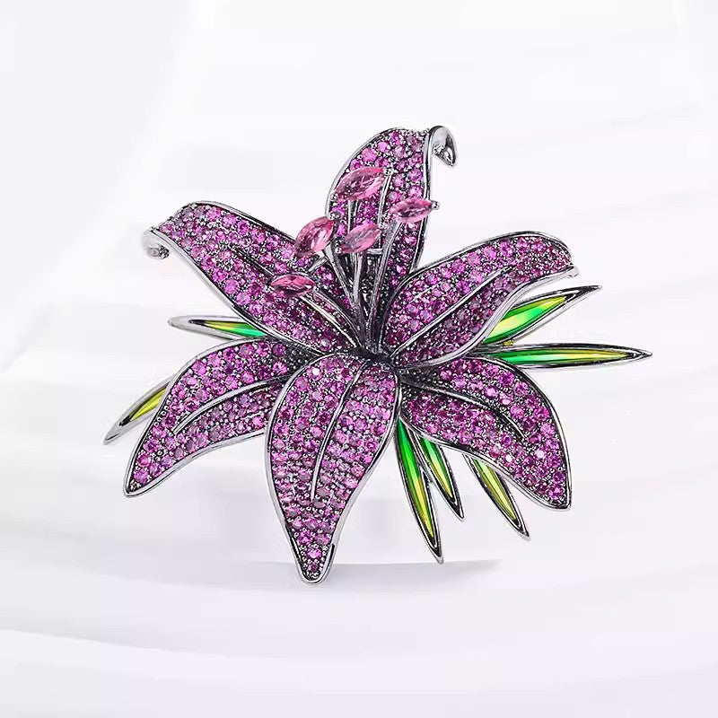 Lily Brooch