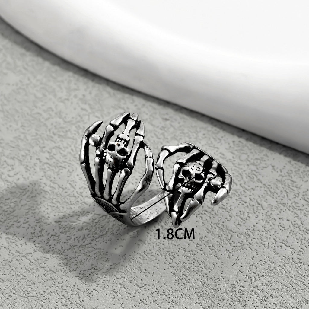 Fashionable retro open ring