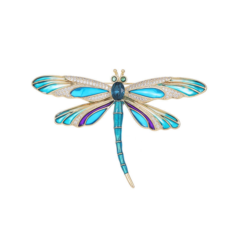 Dragonfly brooch