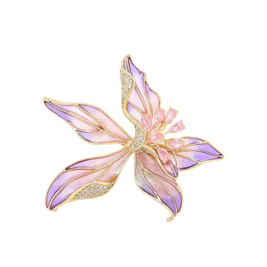 Iris Brooch