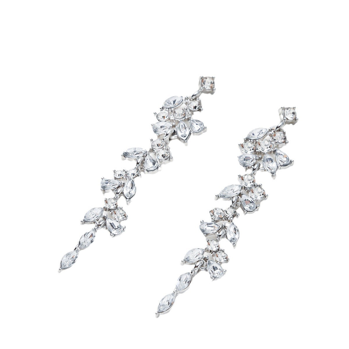 Unique Zircon Wheat Earrings