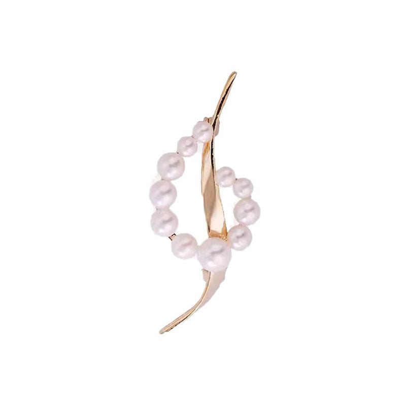 Broche de notas musicales de perla