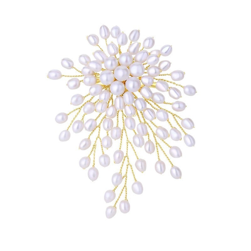 Pearl brooch