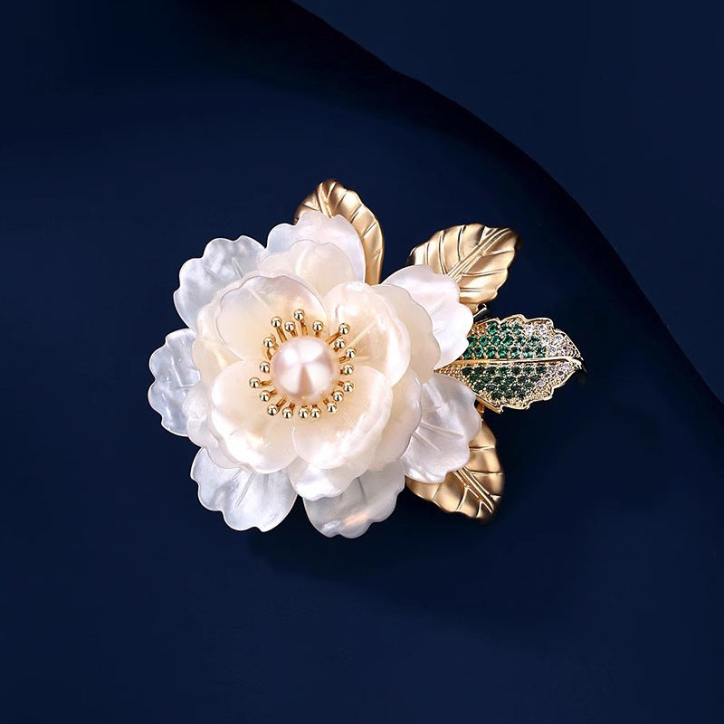 Peony Brooch