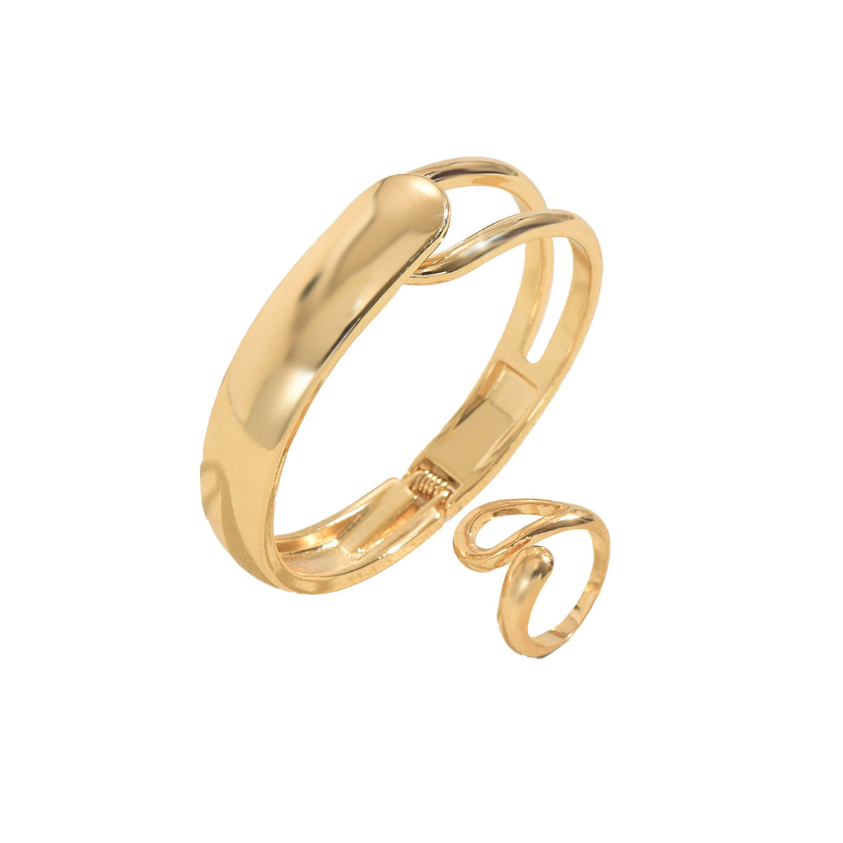 Niche Adjustable Ring and Bracelet Set