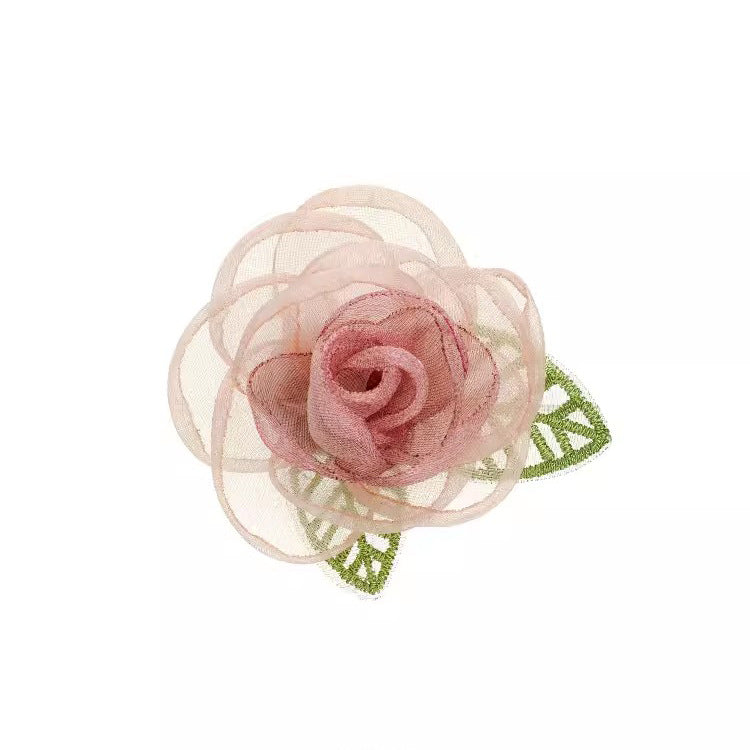 Camellia brooch