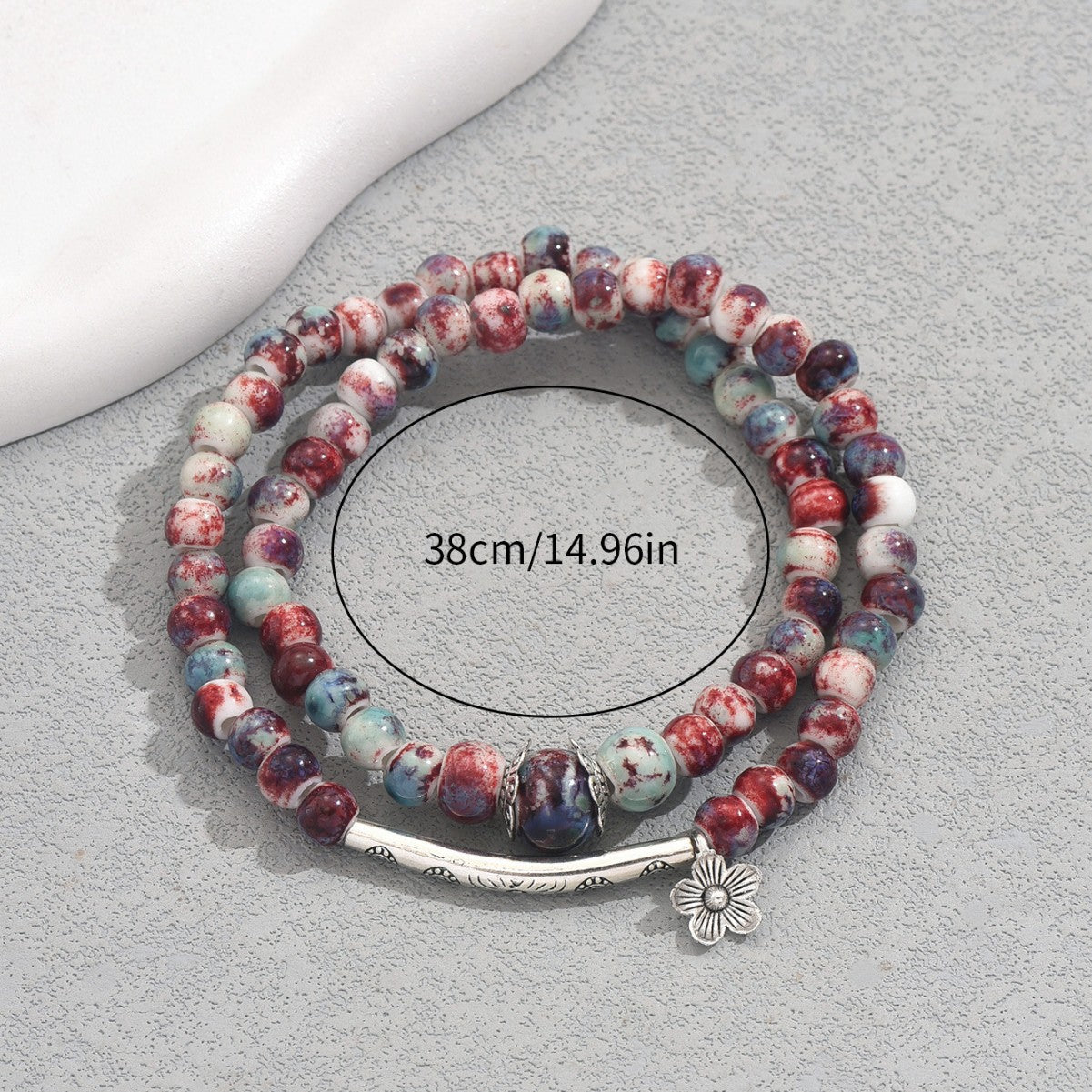 Unique Floral Vintage Pattern Design Niche Bracelet