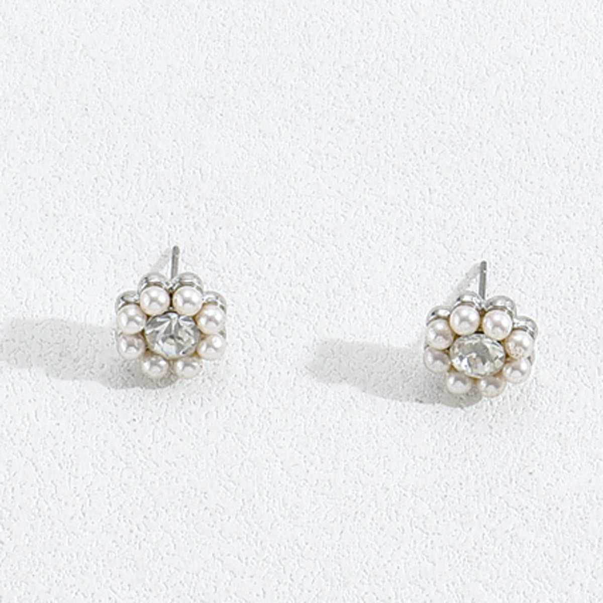 Personalized Pearl Necklace and Earring Set