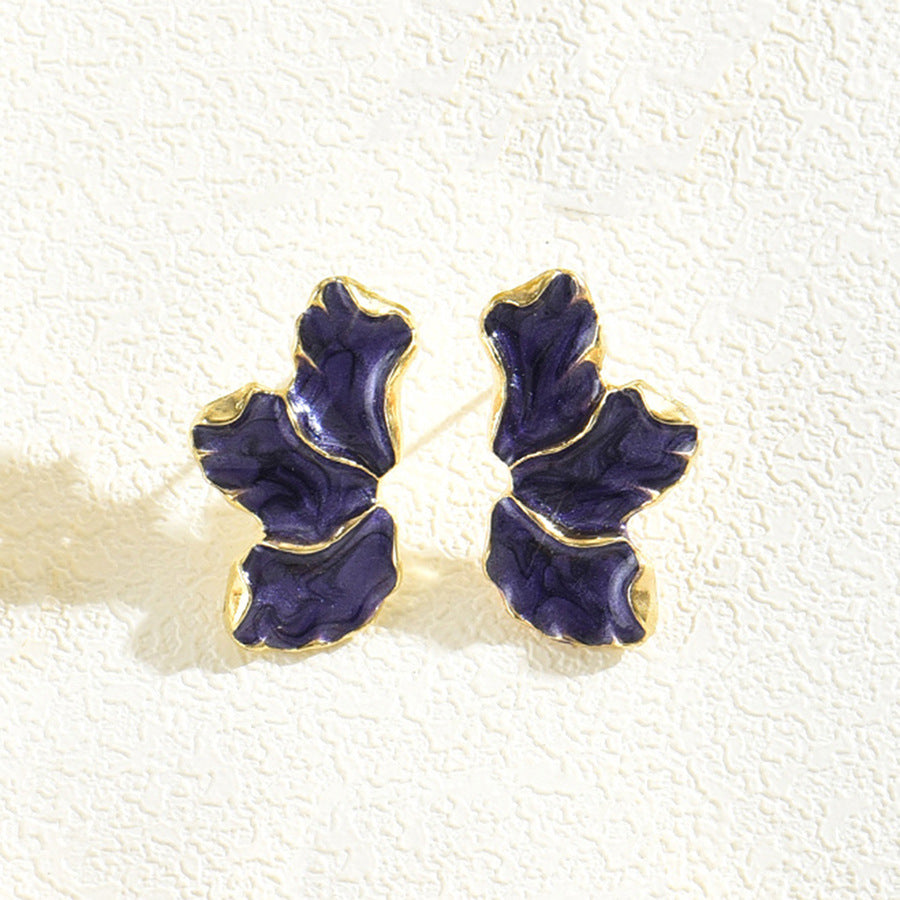 Clover petal elegant earrings