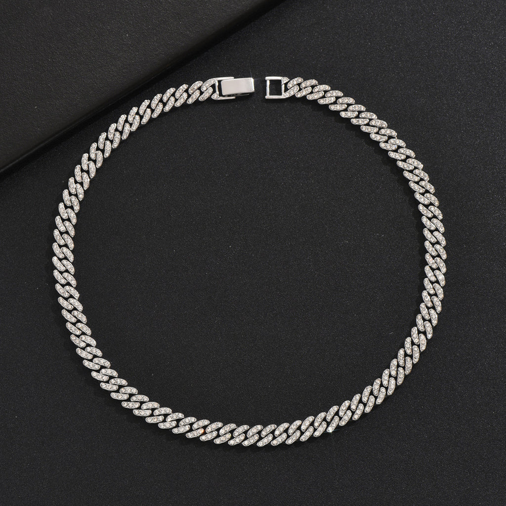 Original niche men's diamond necklace