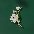 flower brooch