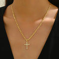 Cross pendant necklace