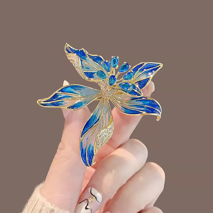 Iris Brooch