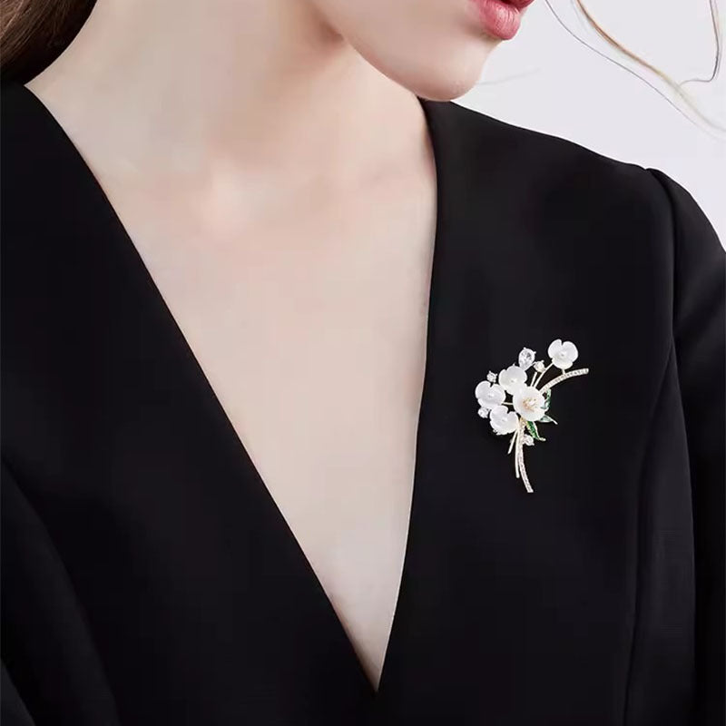 flower brooch