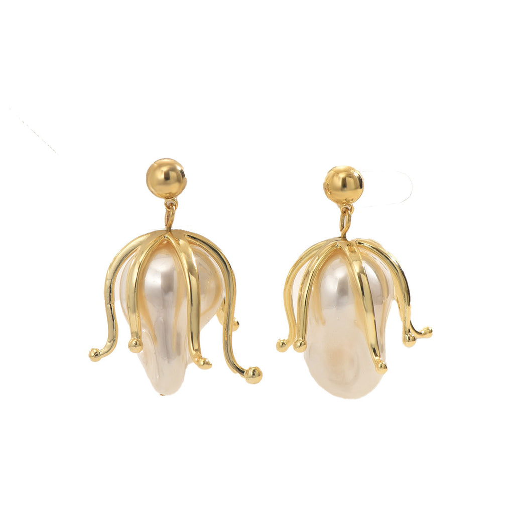 Niche Baroque Pearl High-End Earrings