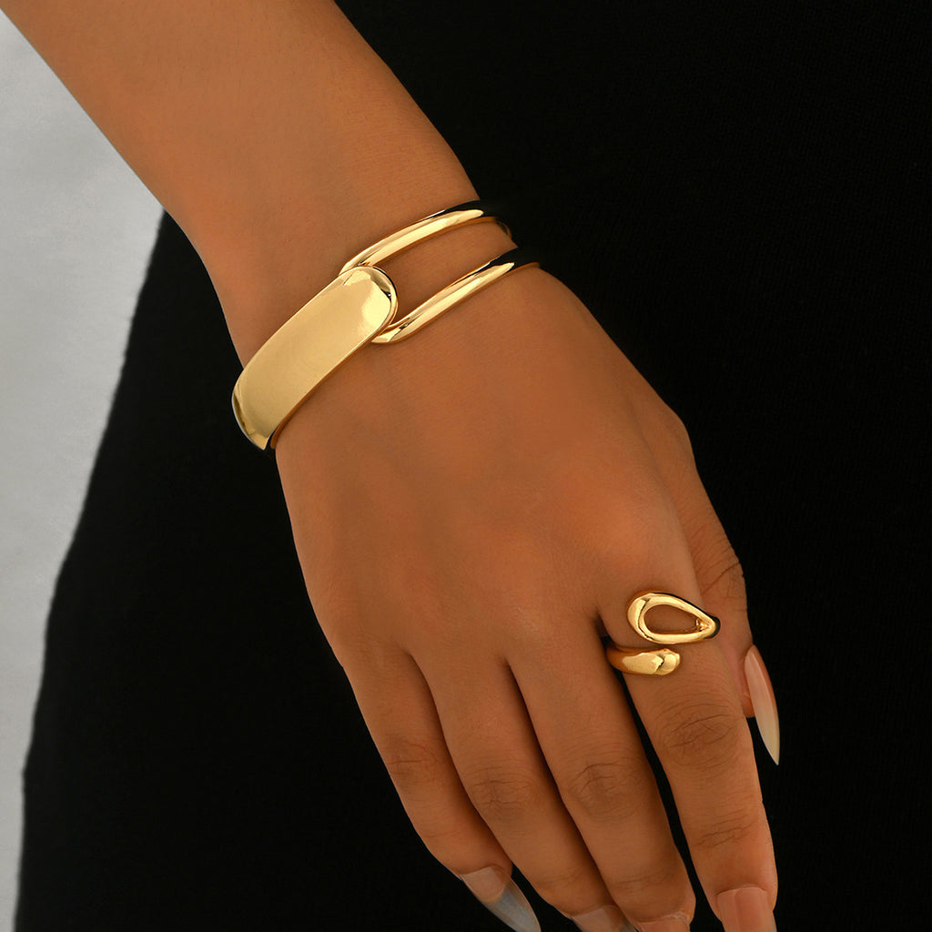 Niche Adjustable Ring and Bracelet Set