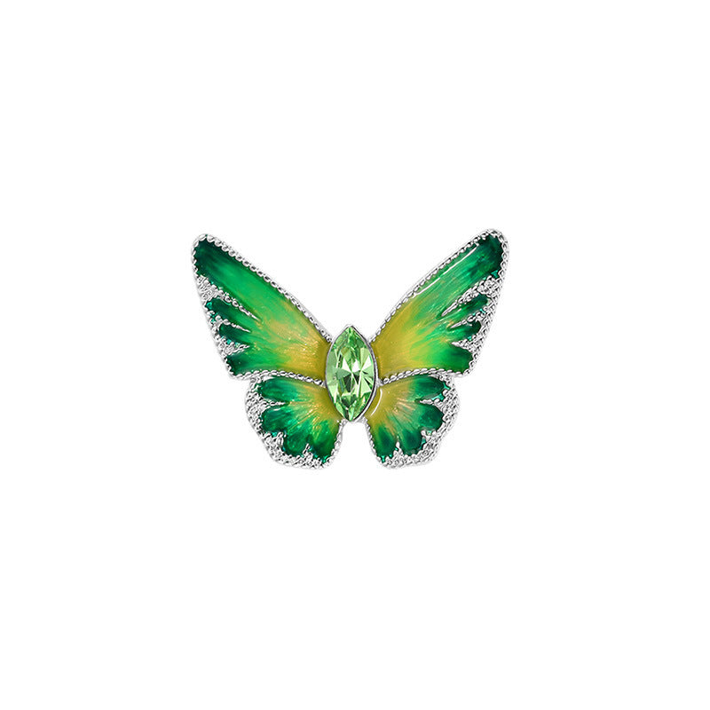 Broche te mariposa te esmalte