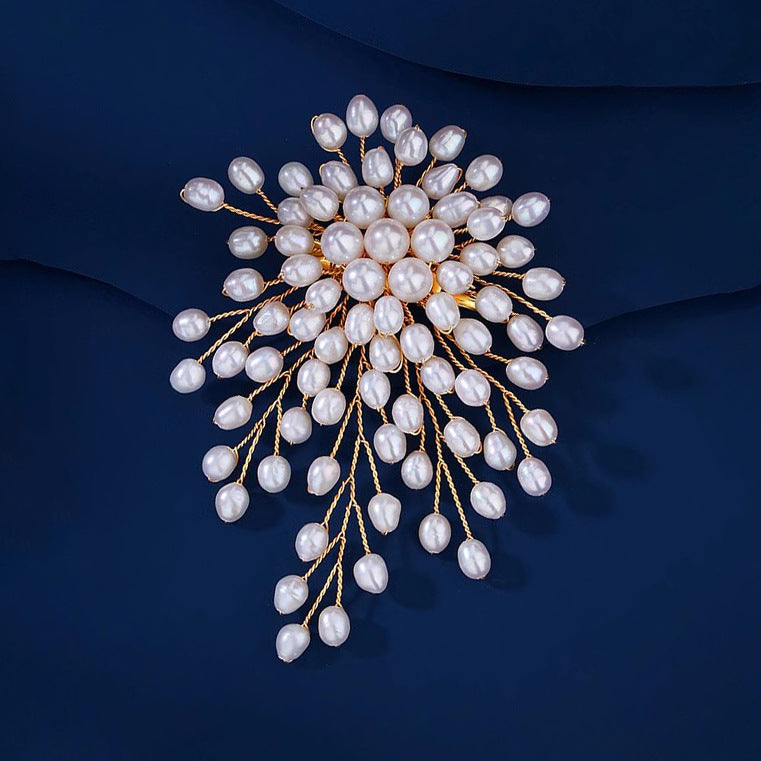 Pearl brooch