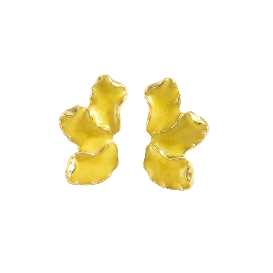 Clover petal elegant earrings