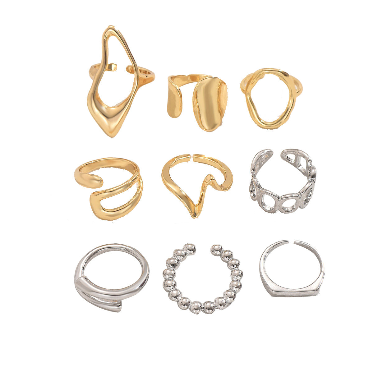 Fashion open adjustable ring personalized ring