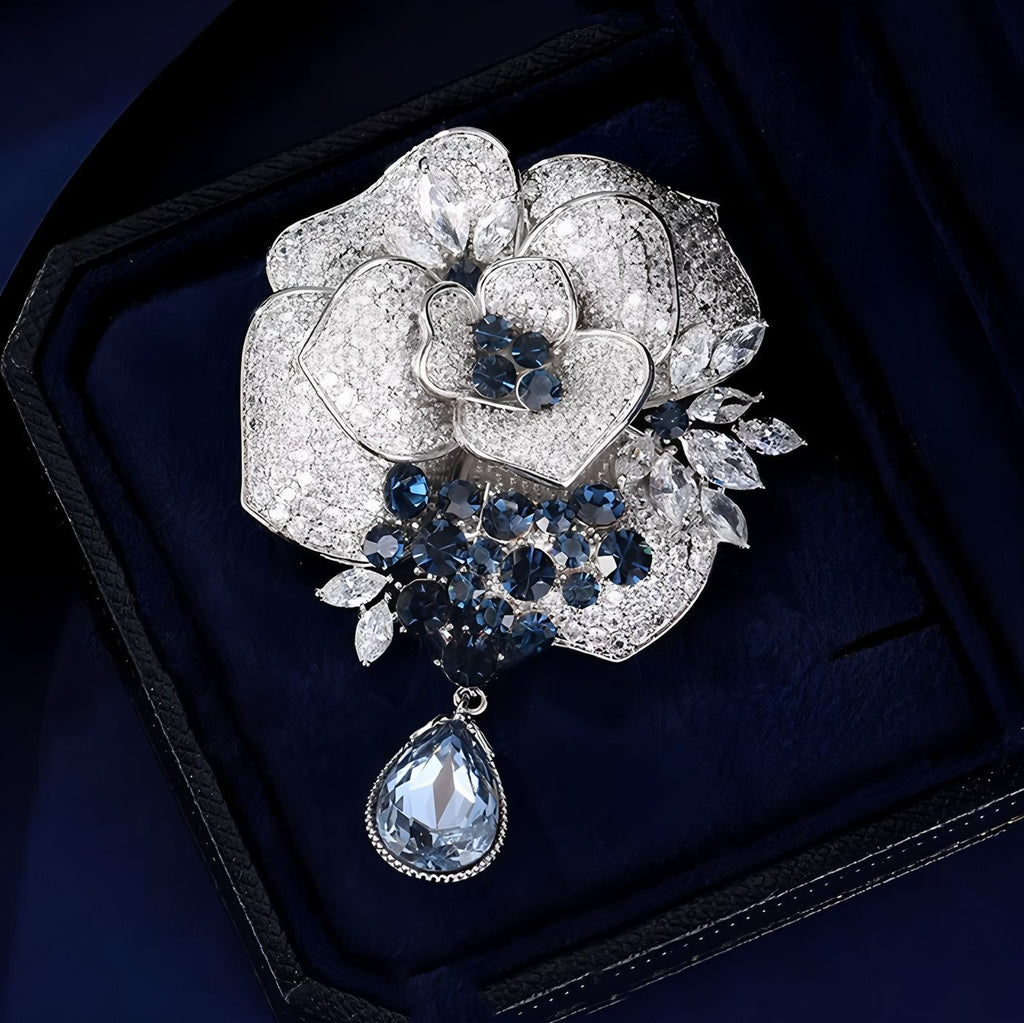 Rose brooch
